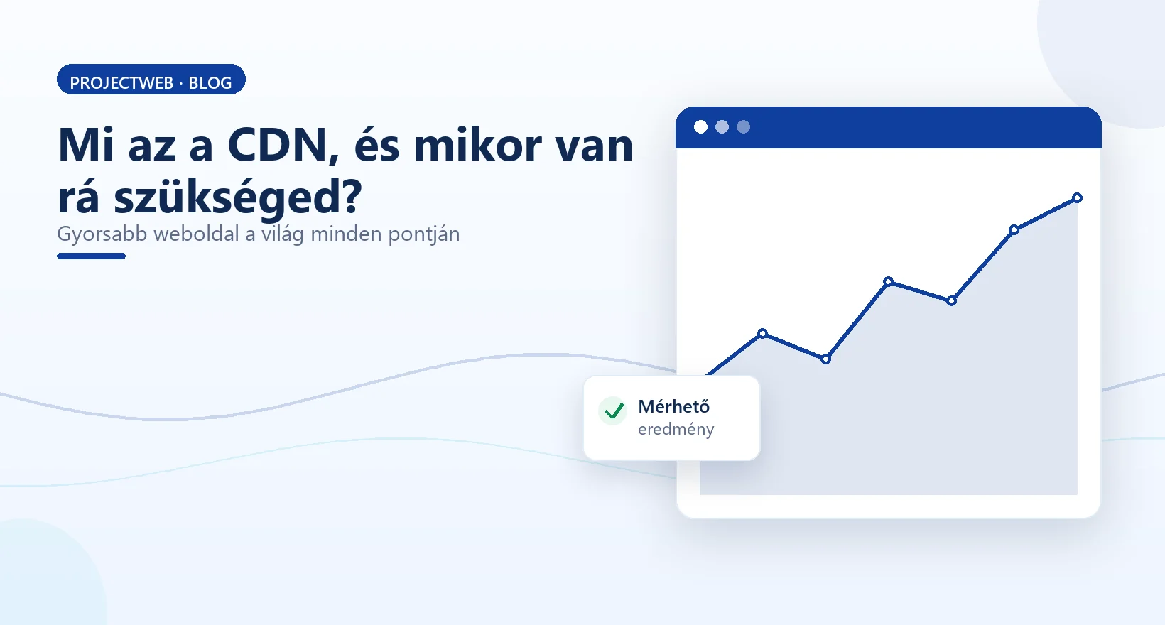 Mi az a CDN (tartalomkiszolgáló hálózat), és mikor van rá szükséged, illusztráció