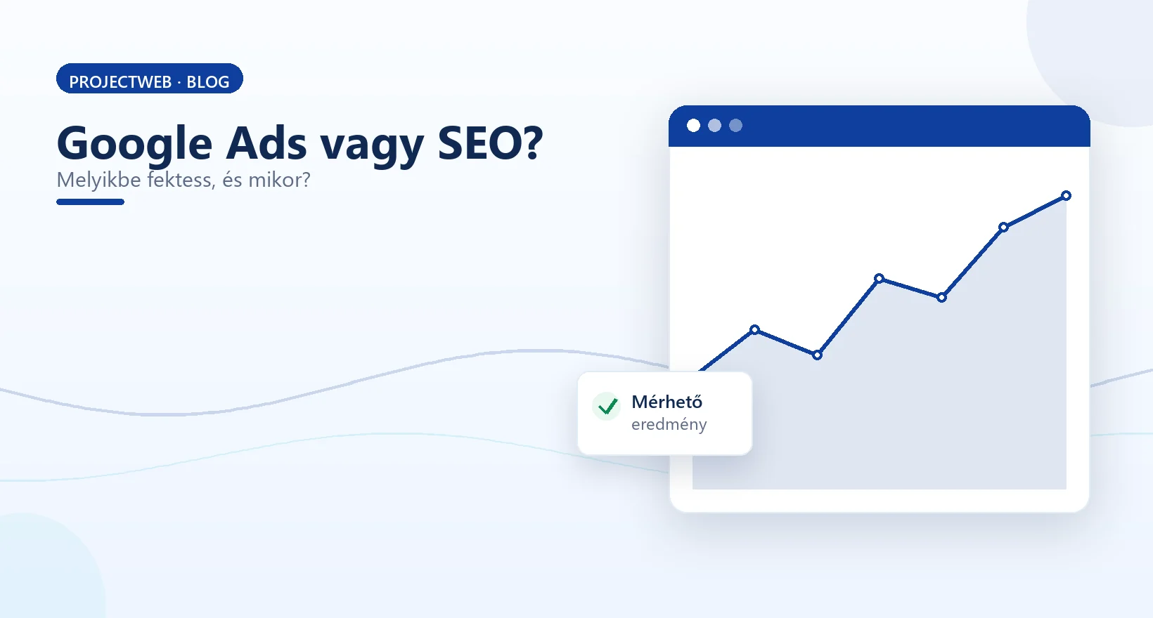 Google Ads vagy SEO, melyikbe fektess és mikor, összehasonlítás, illusztráció