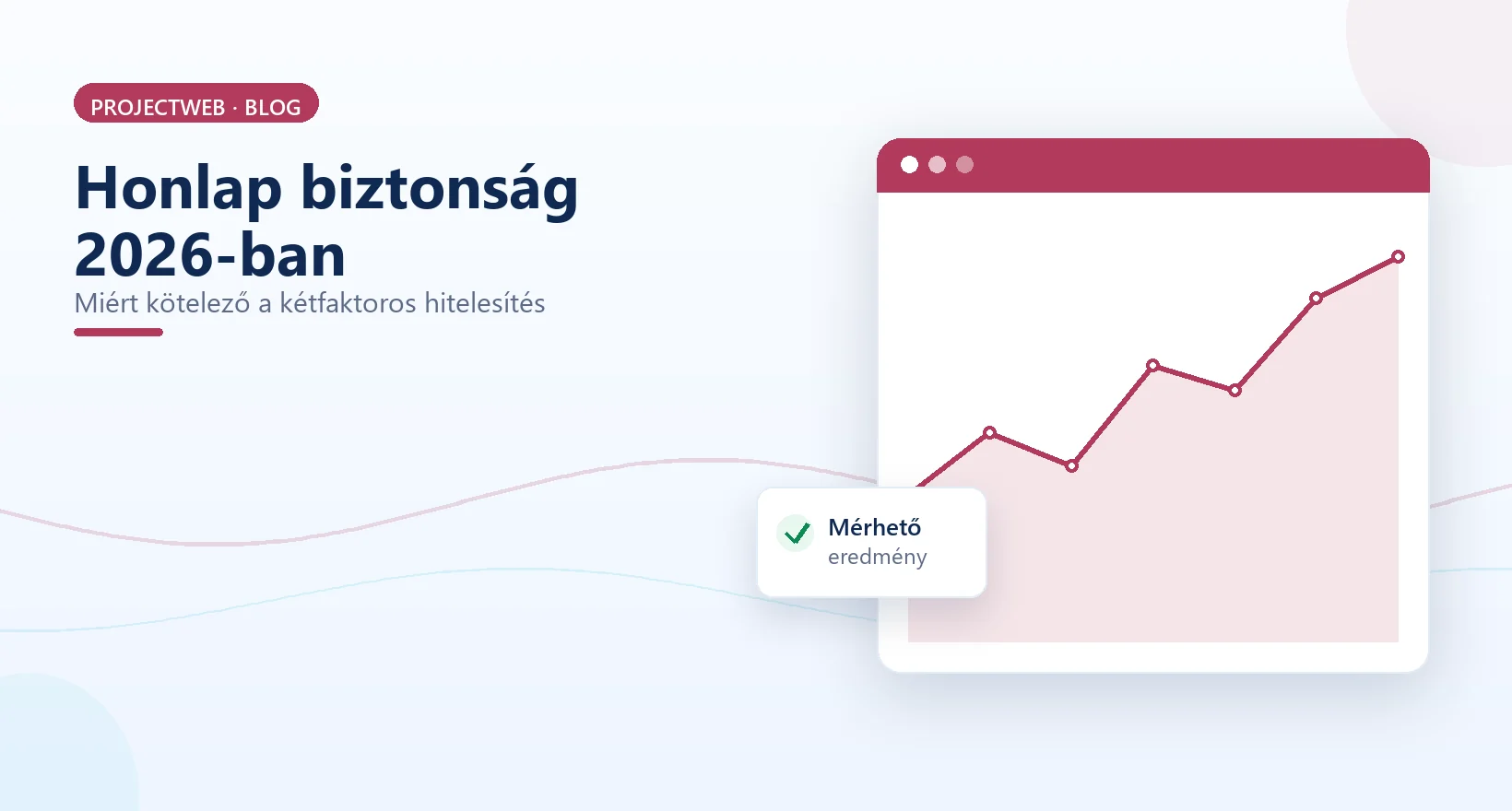 Honlap biztonság 2026-ban és a kétfaktoros hitelesítés (2FA) fontossága, illusztráció