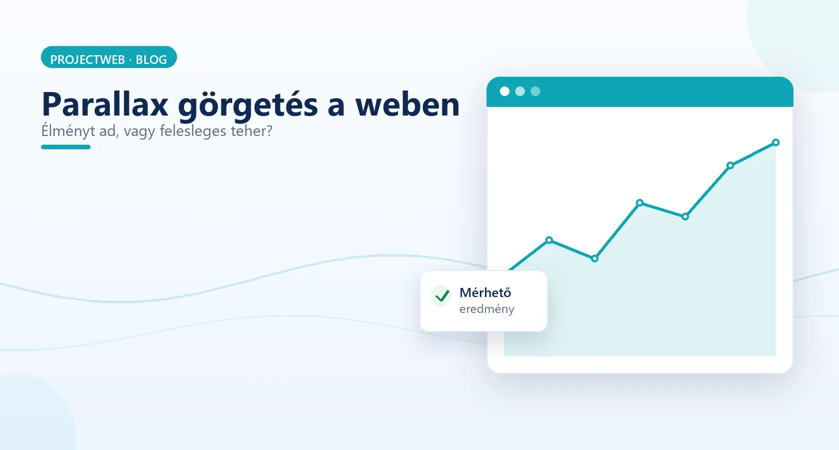 Parallax görgetés (parallax scrolling) a weboldalon, élmény vagy felesleges teher, illusztráció
