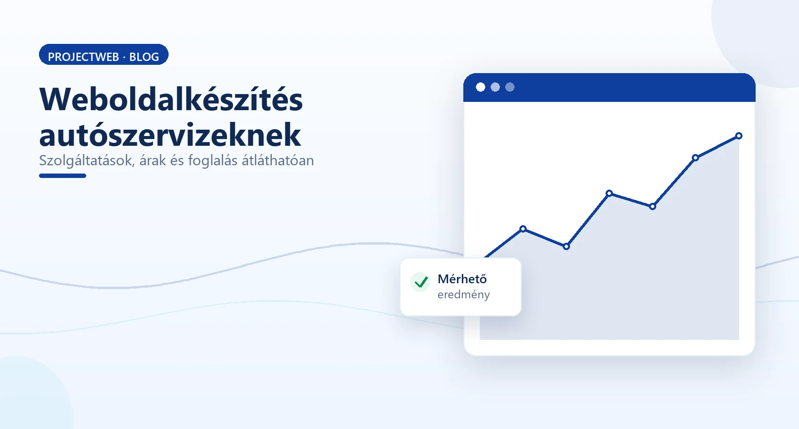 Weboldalkészítés autószervizeknek, szolgáltatások és időpontkérés, illusztráció